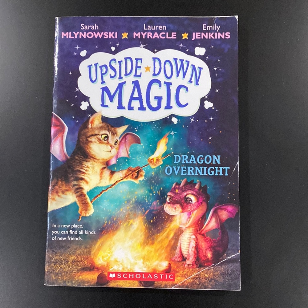 Upside Down Magic #4: Dragon Overnight - Scholastic Paperback Novel